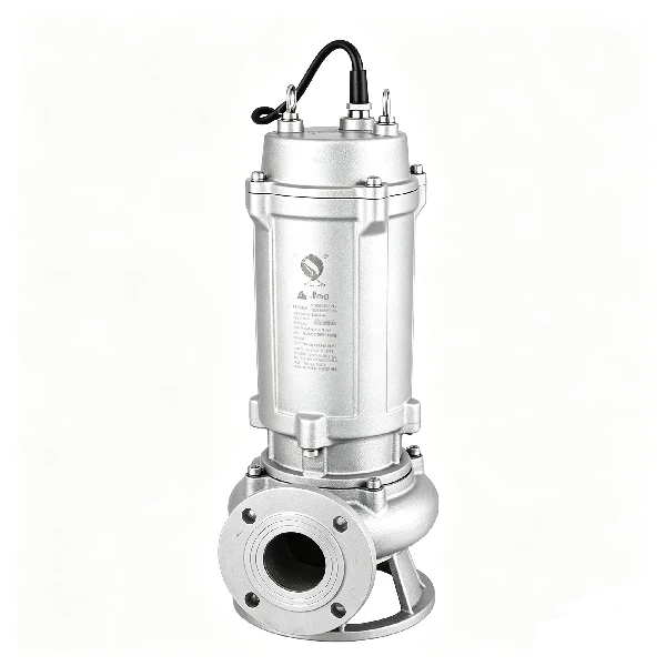 Stainless Steel Submersible Grinder Sewage Pump
